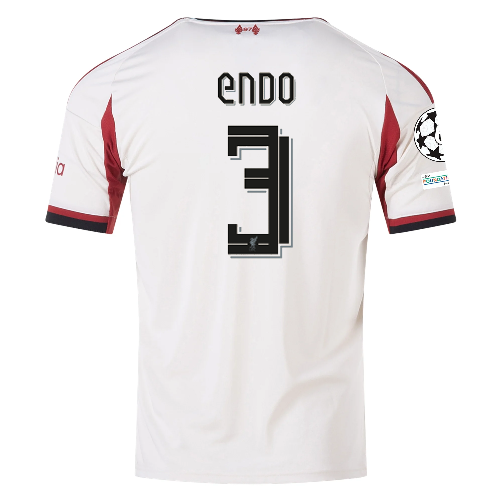 Liverpool Endo 2025-2026 UCL Away Jersey – Authentic Shirt