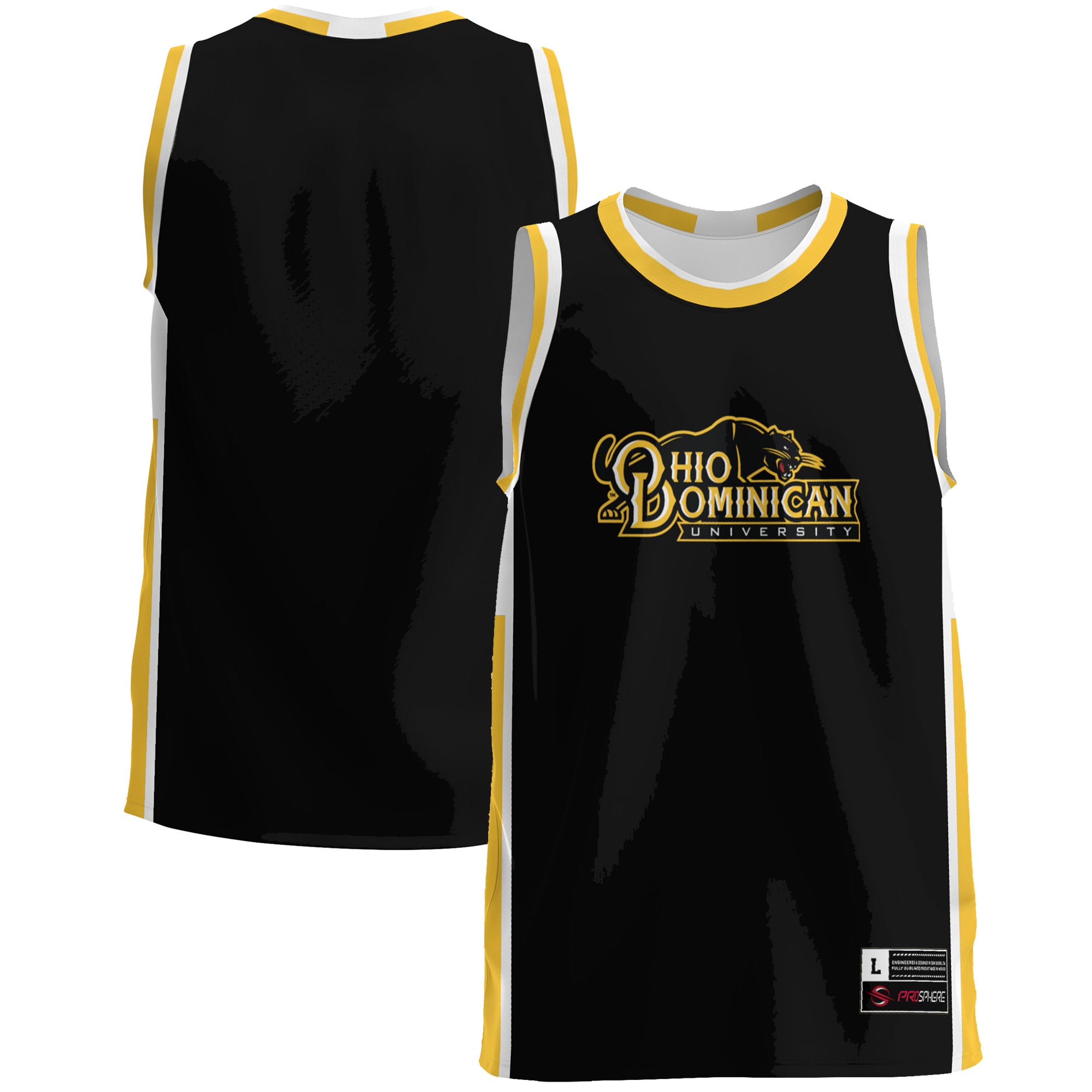 [NJP] Ohio Dominican Panthers GameDay Greats Lightweight Basketball Jersey - Gold