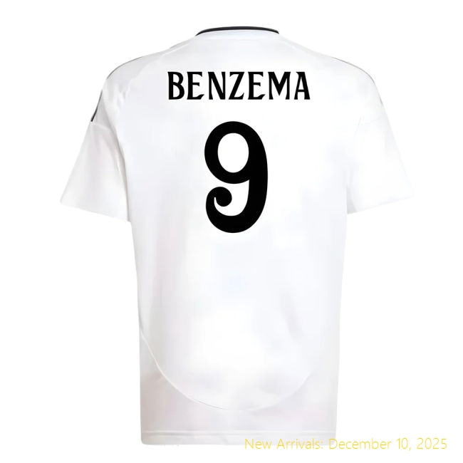 2024-2025 Real Madrid RM Top Grade Home Shirt (Kids) (Benzema 9)