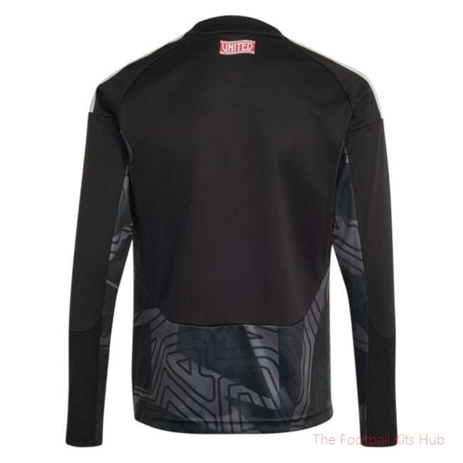 2026-2027 Man Utd Home Goalkeeper Shirt (Black) - Kids