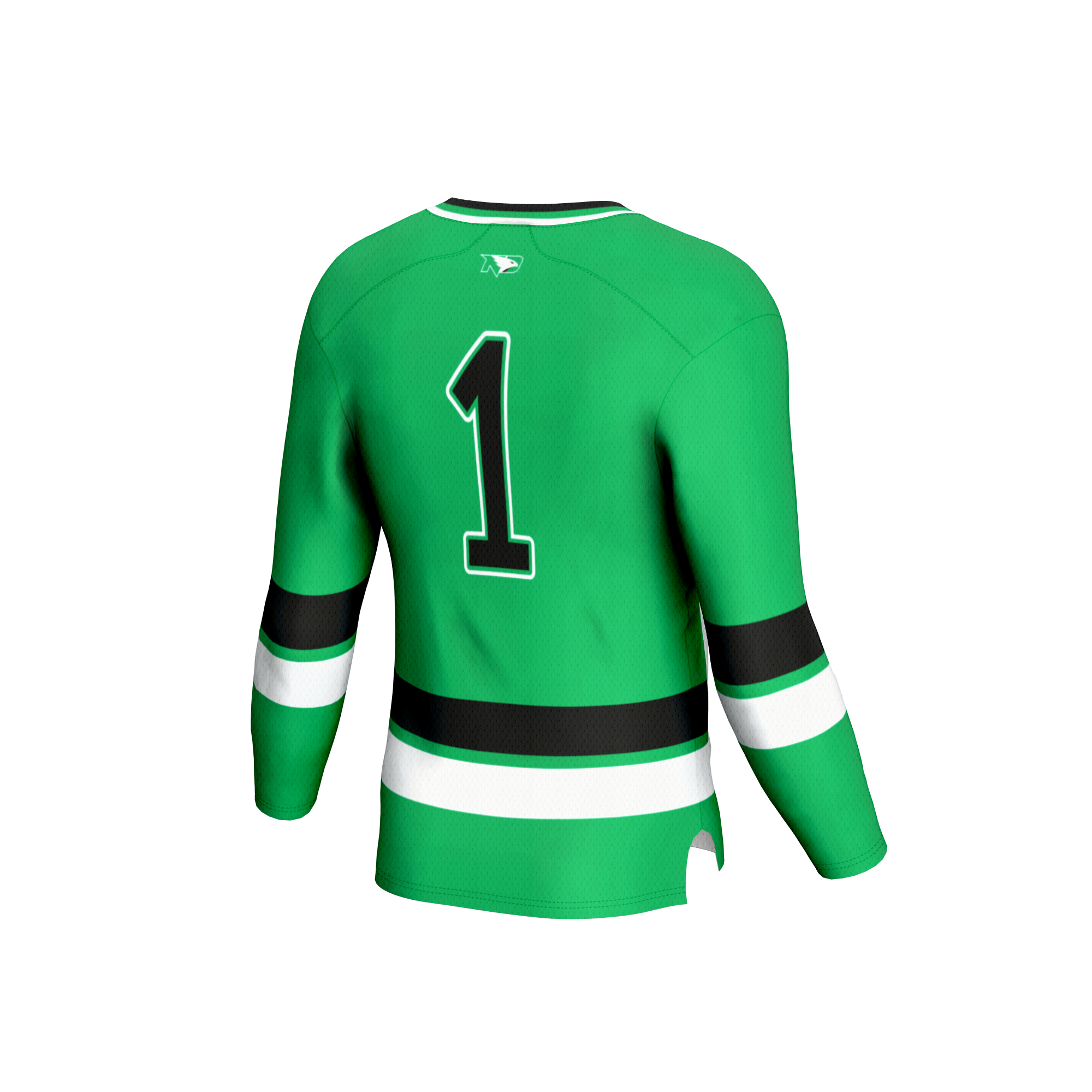 [NJP] North Dakota GameDay Greats Unisex Lightweight Men's Hockey Fashion Jersey - Kelly Green