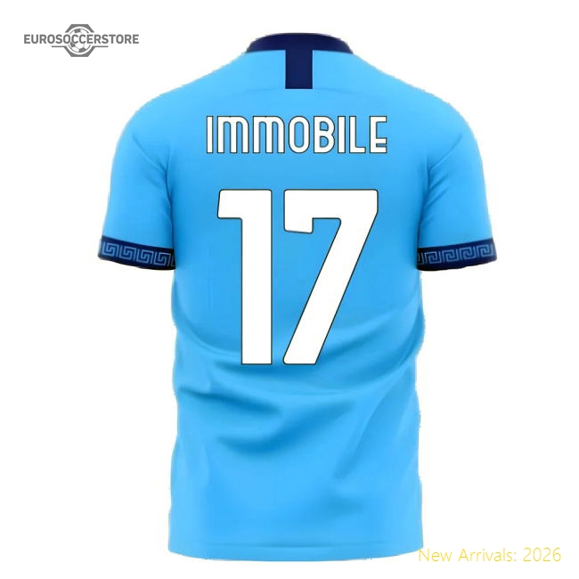 2025-2026 Lazio Home Top Concept Football Kit (Libero) (Immobile 17)
