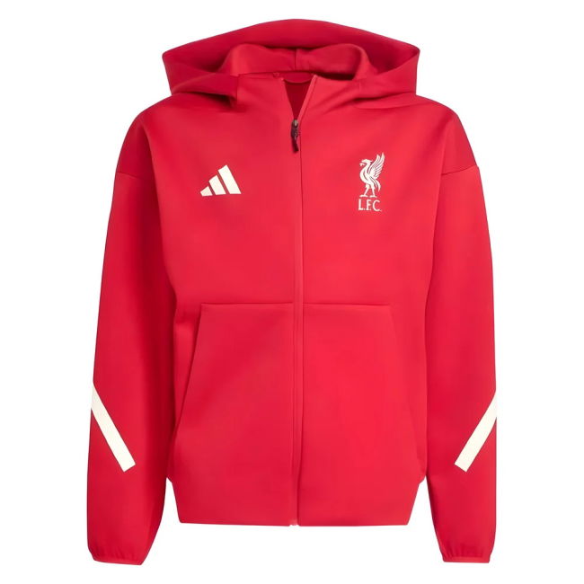 Kids 2025-2026 Liverpool Football Club Jacket Shirt