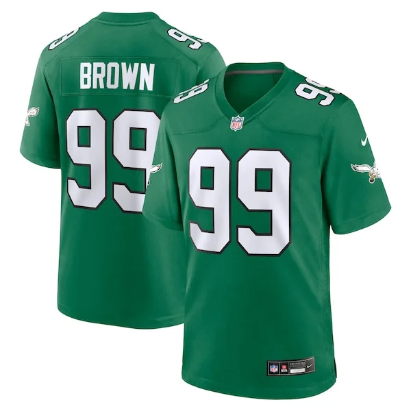 None Game NFL Jersey - Green | Elite Football Apparel | NFL Football