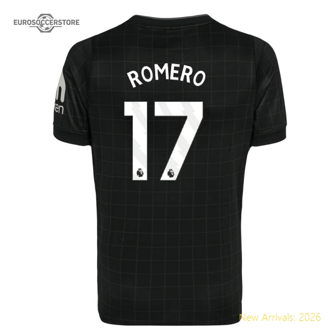 Official 2025-2026 Tottenham Away Mini Kit (romero 17) - Premium