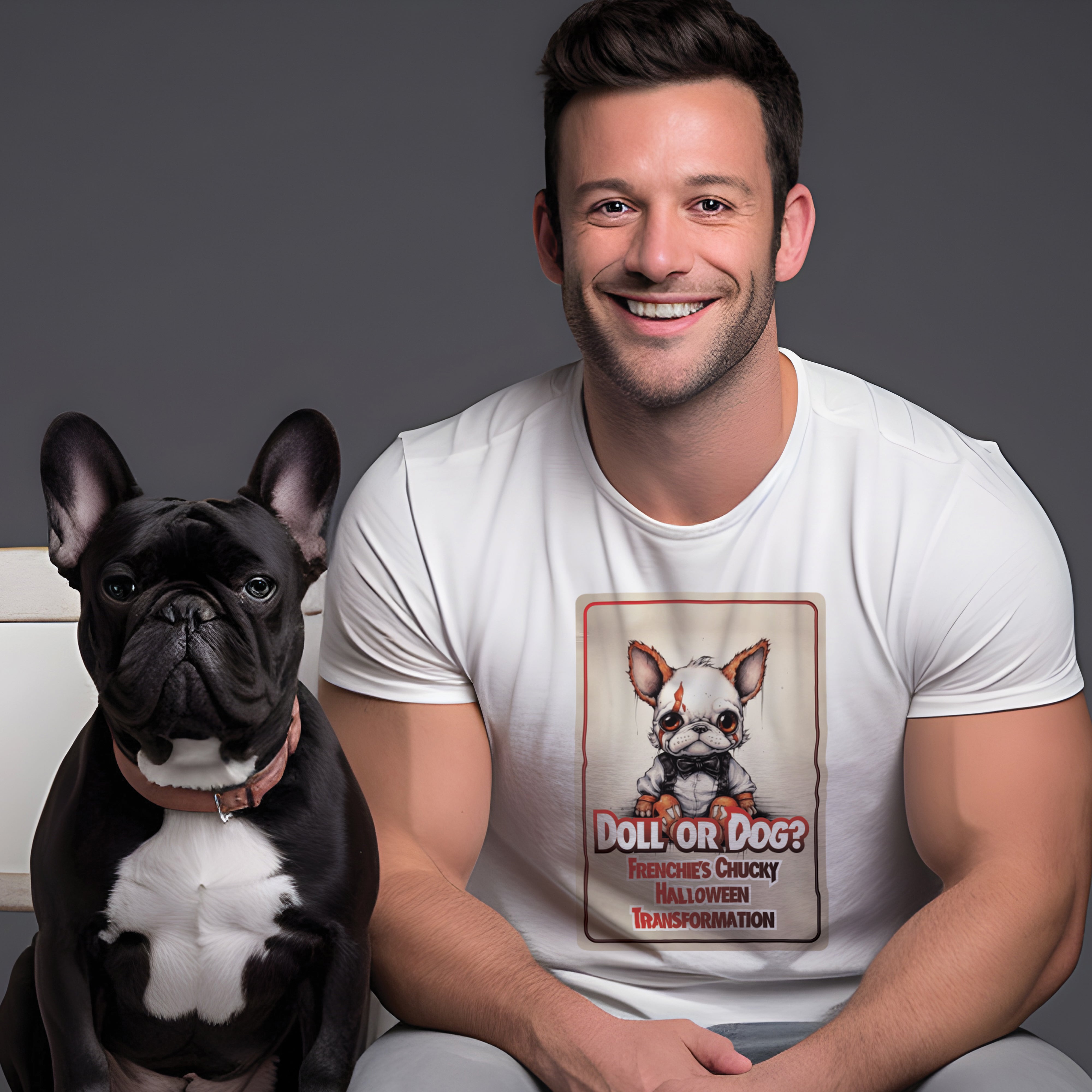 French Bulldog Frenchie X Chucky Unisex T Shirt Comfy Pet Product