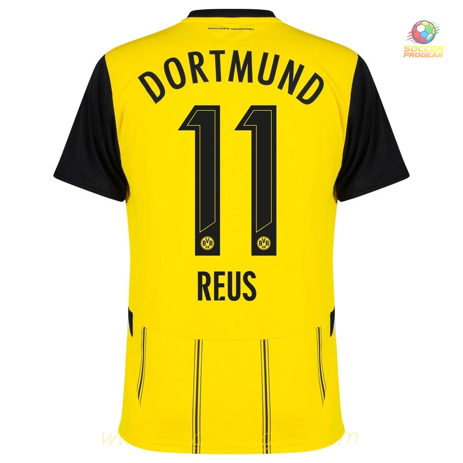 Team Jersey Football Soccer Uniform Children BVB Dortmund 2024/25 Collection Home Reus