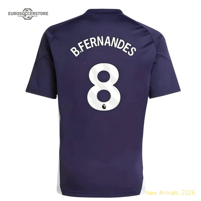 Kid-approved Kids Man Utd B.fernandes Jersey 2025-2026 Quick-dry