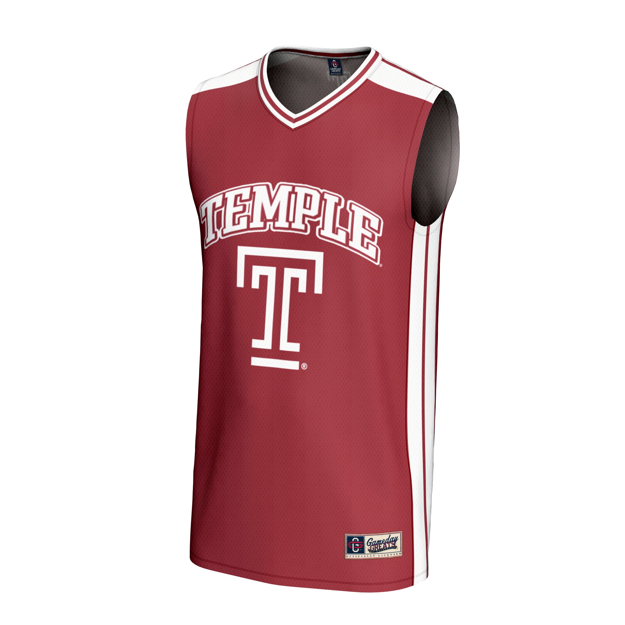 [DDG] Temple Owls GameDay Greats Basketball Jersey - Red
