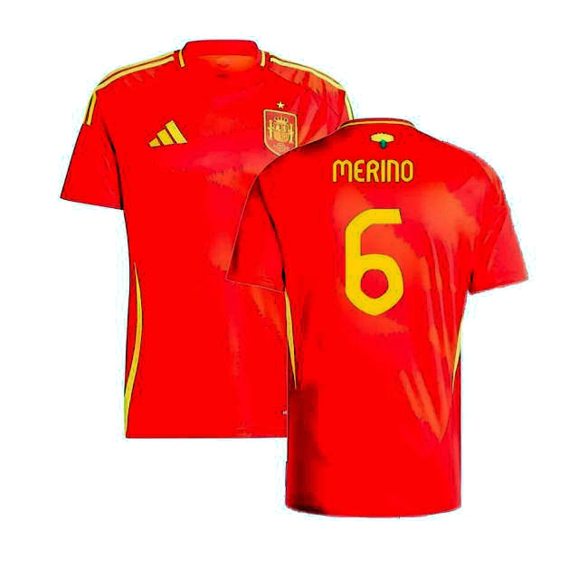 Player Issue Style Spain Home Pro Shirt 2024-2025 (Merino 6)