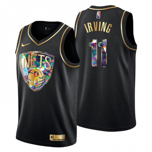 Nets Black Kyrie Irving #11 Jersey - Economical Game Day Wear