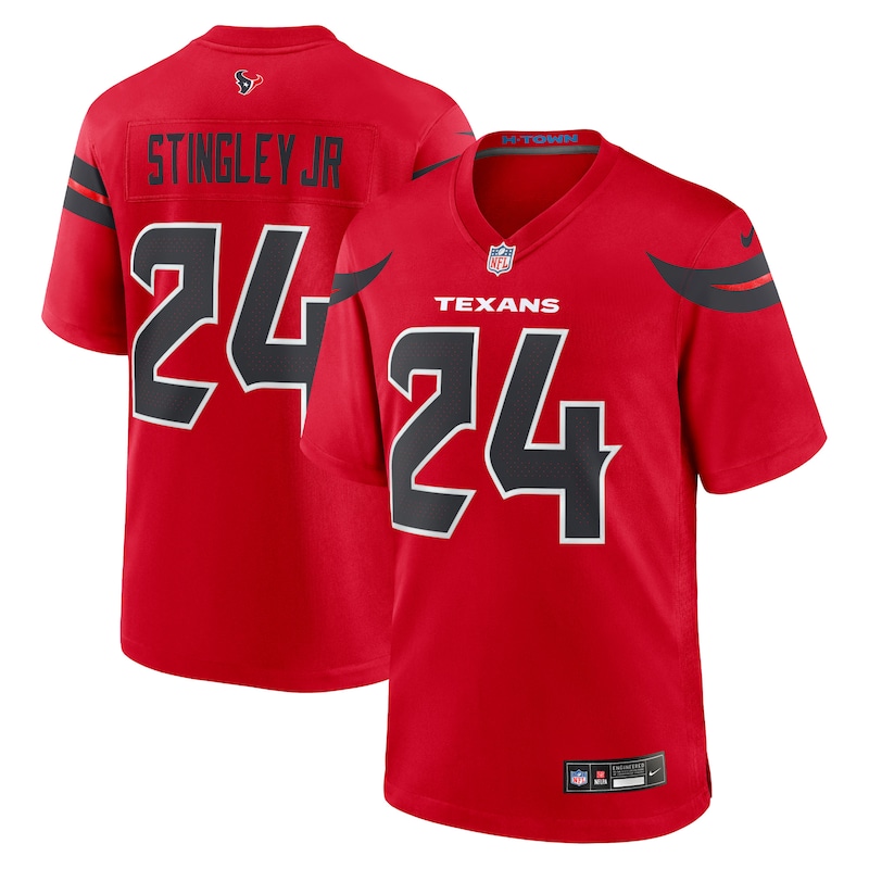 None Derek Stingley Jr. HOU Texans Powerful Pro-Level Jersey