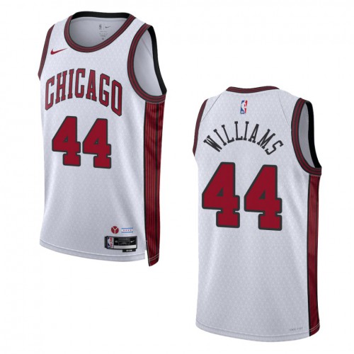 White Chicago Bulls #44 Nike Jersey - Great Value Game Day Wear