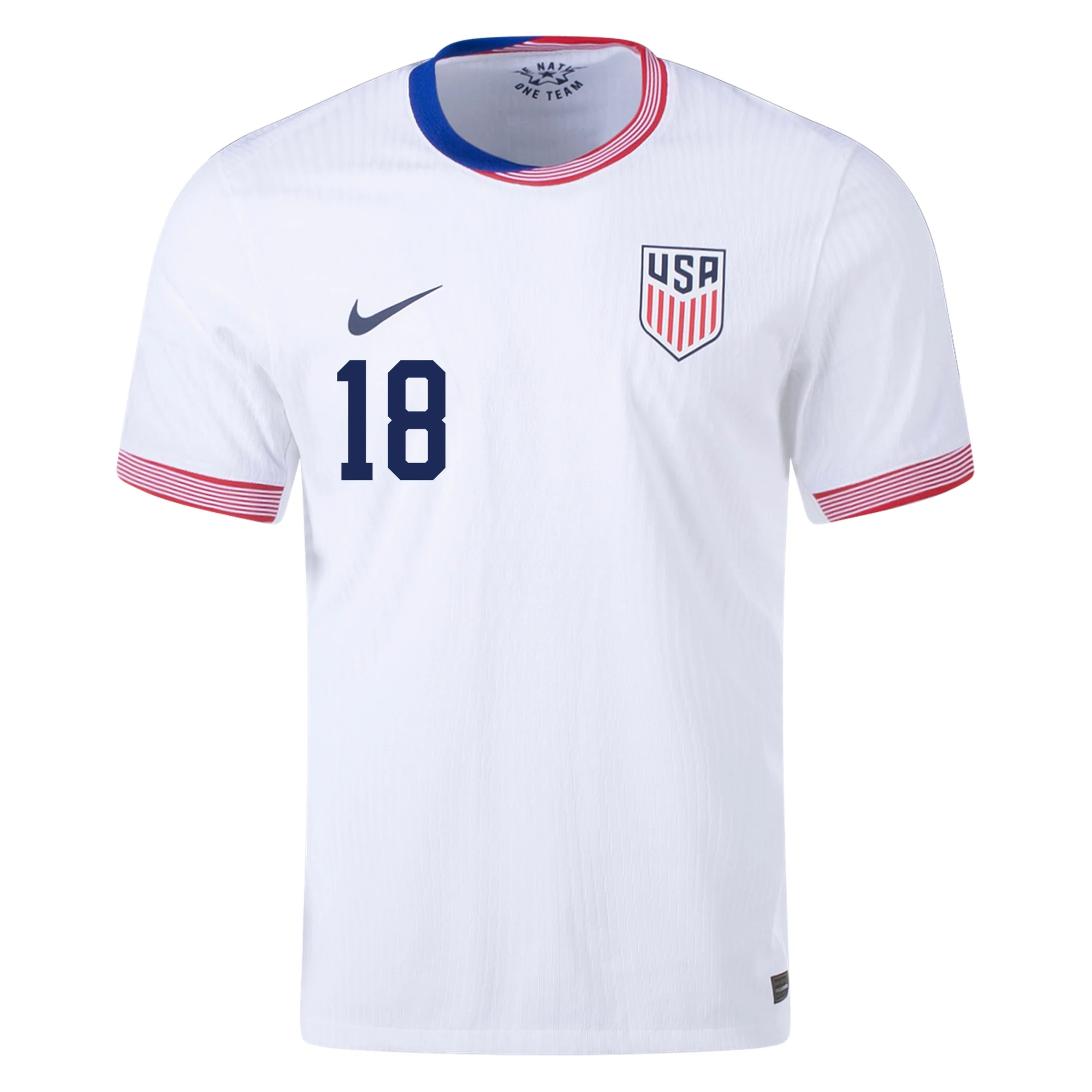 USA 2024-2025 Home Football Jersey –  Collector Edition S 1