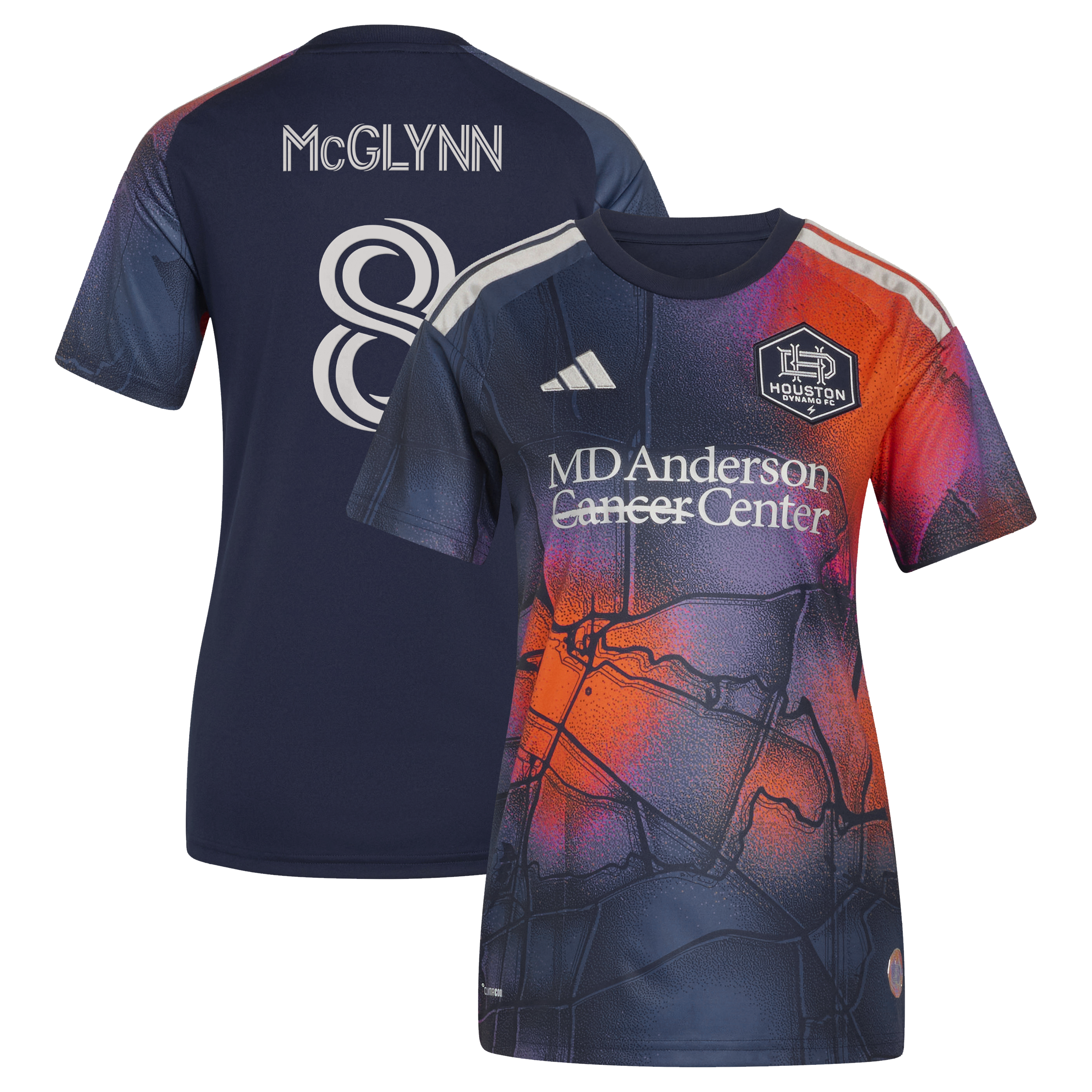[SJH] Jack McGlynn Houston Dynamo FC Women's 2026 Mission Control Replica Jersey - Blue