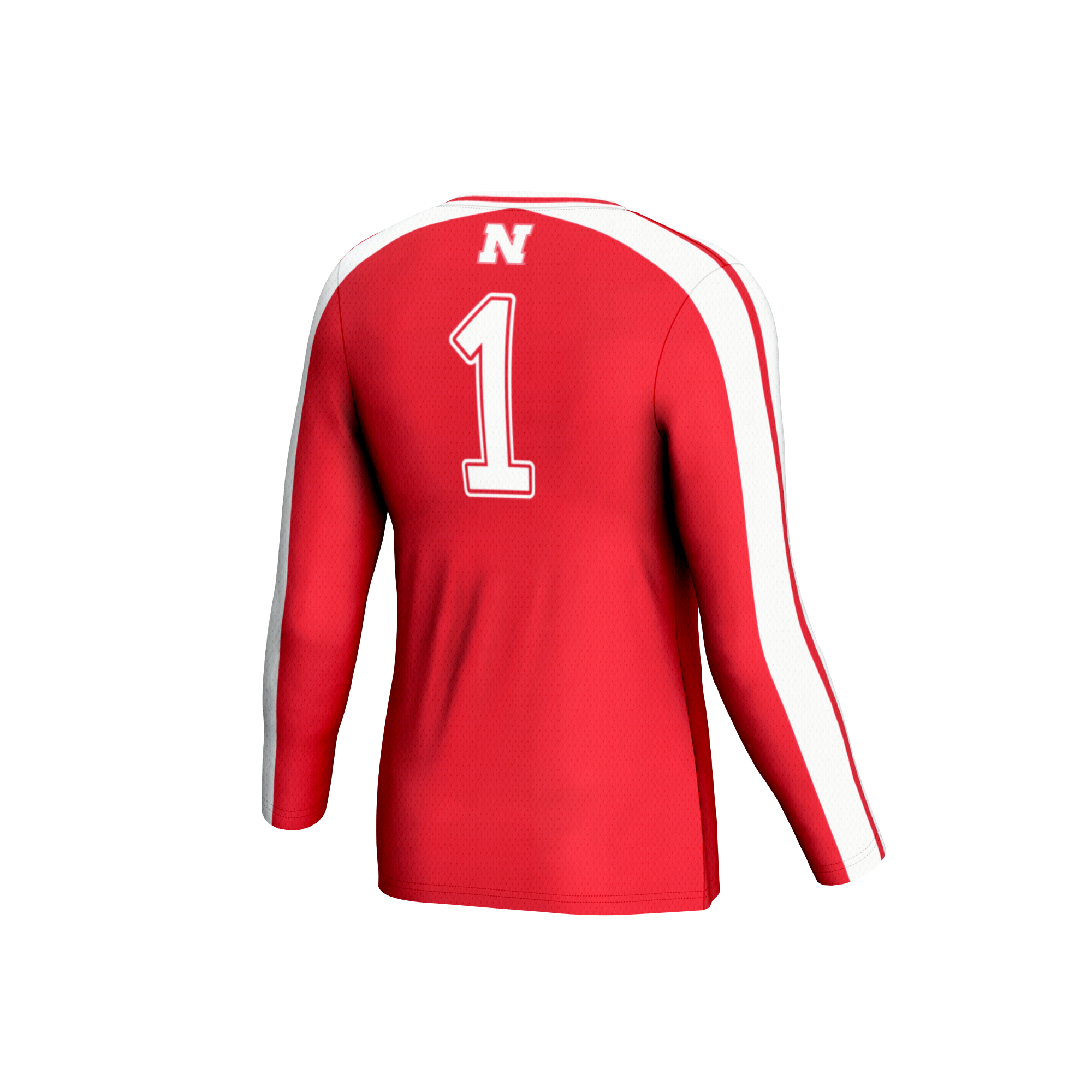 [NJP] Nebraska Huskers GameDay Greats Unisex Women's Volleyball Lightweight Fashion Jersey - Scarlet