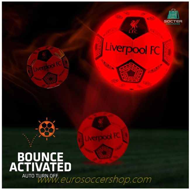 Liverpool FC LED Glow Football