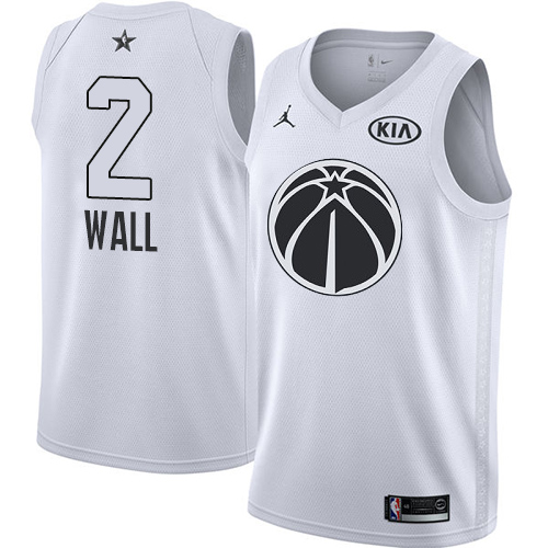 White Washington Wizards #2 Nike Jersey - Great Value NBA Fan Apparel