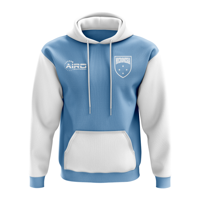 Player Micronesia Concept Country Football Hoody (Sky) Jersey