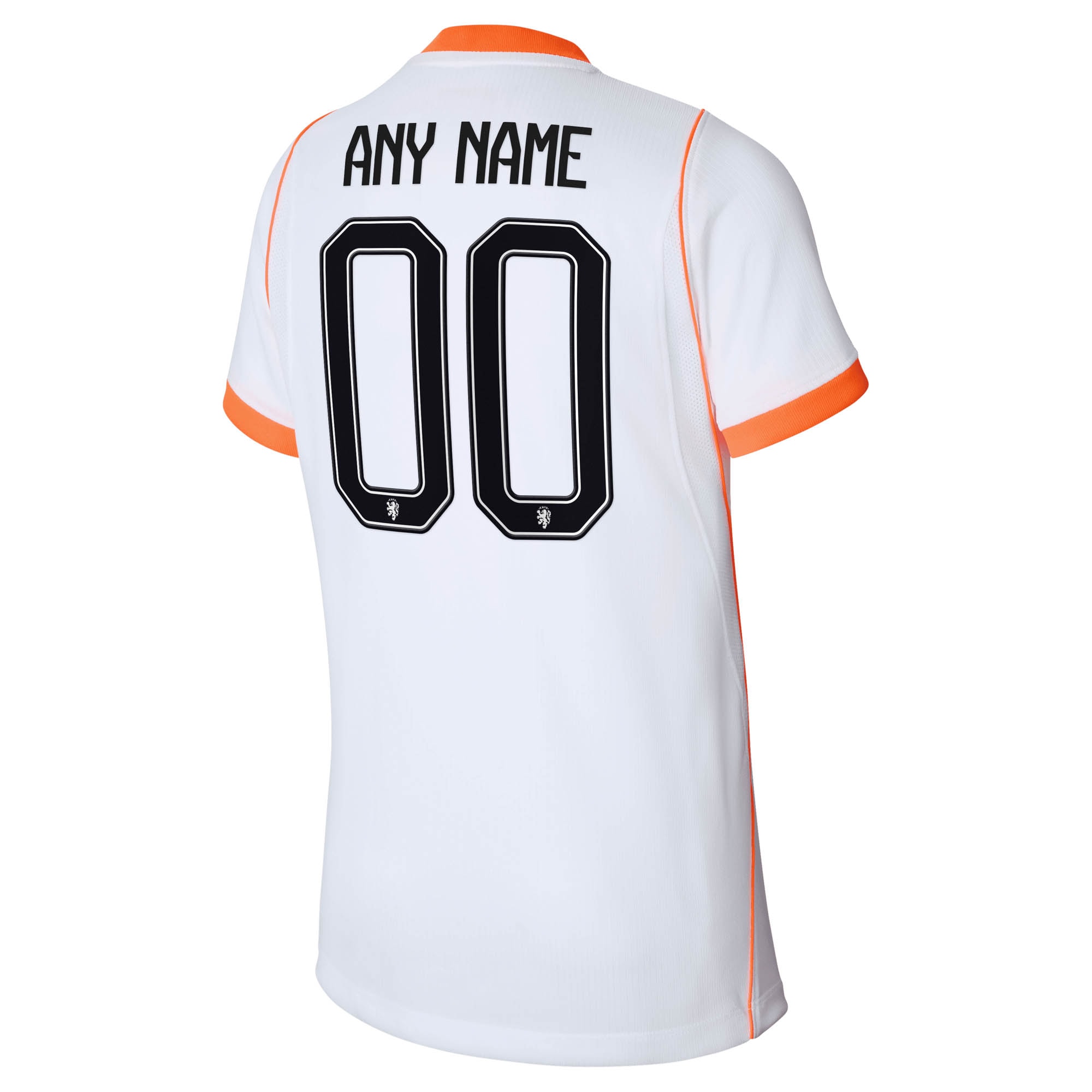 [SJH] Netherlands National Team Youth 2026 Away Stadium Replica Custom Jersey - White