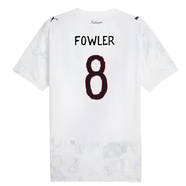 2025-2026 KIDSUPER x Manchester City CWC Shirt (White) (Fowler 8) (...