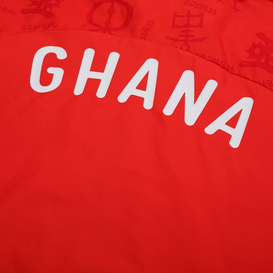 Ghana Jacket Pre Match Woven Anthem Africa Cup of Nations 2025 - Puma Red/PUMA White