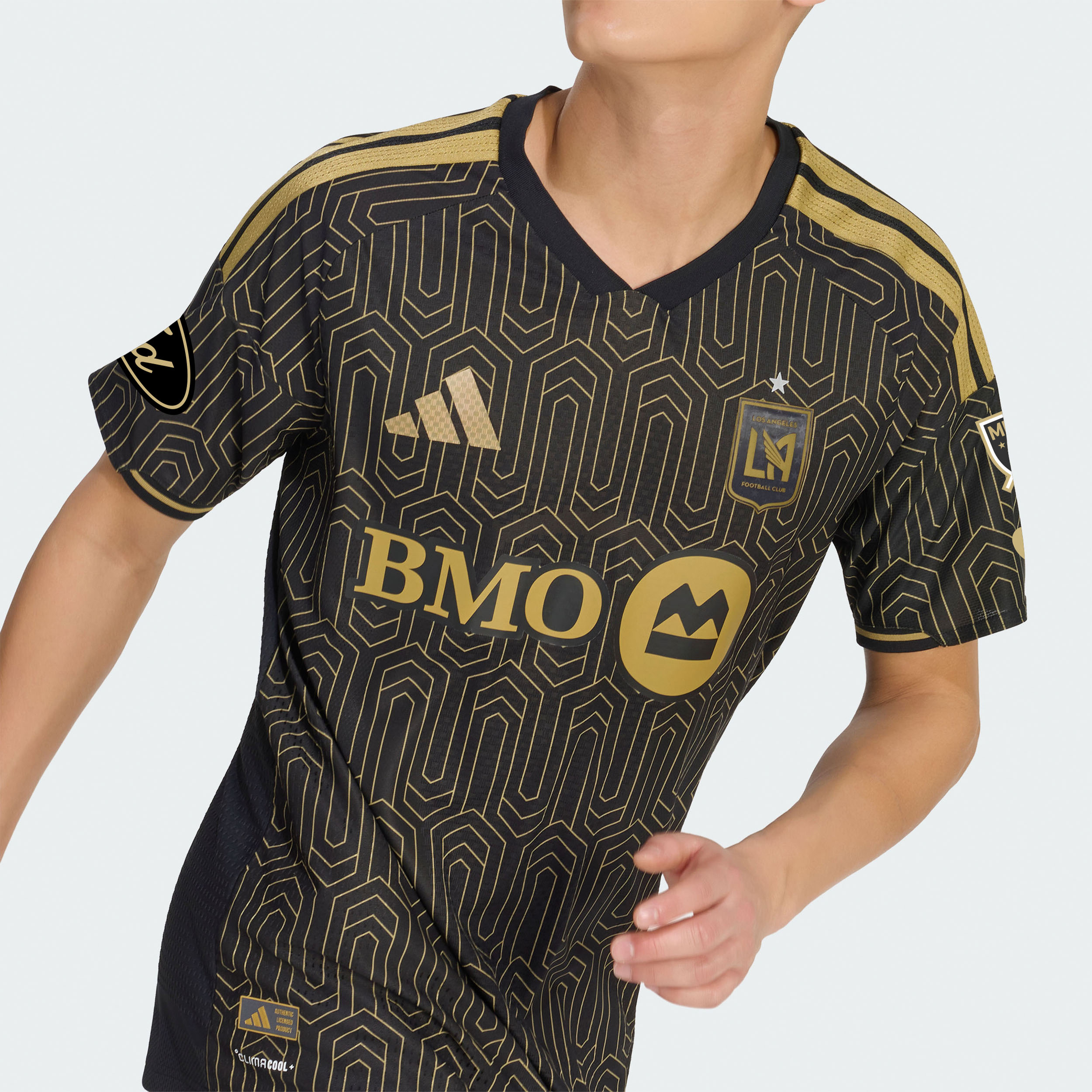 [SJH] LAFC 2026 Primary Kit On-Field Authentic Patch Jersey - Black