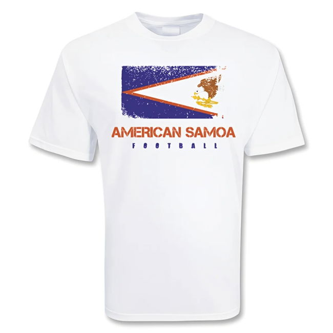 Official American Samoa Football T-Shirt Athletic Match