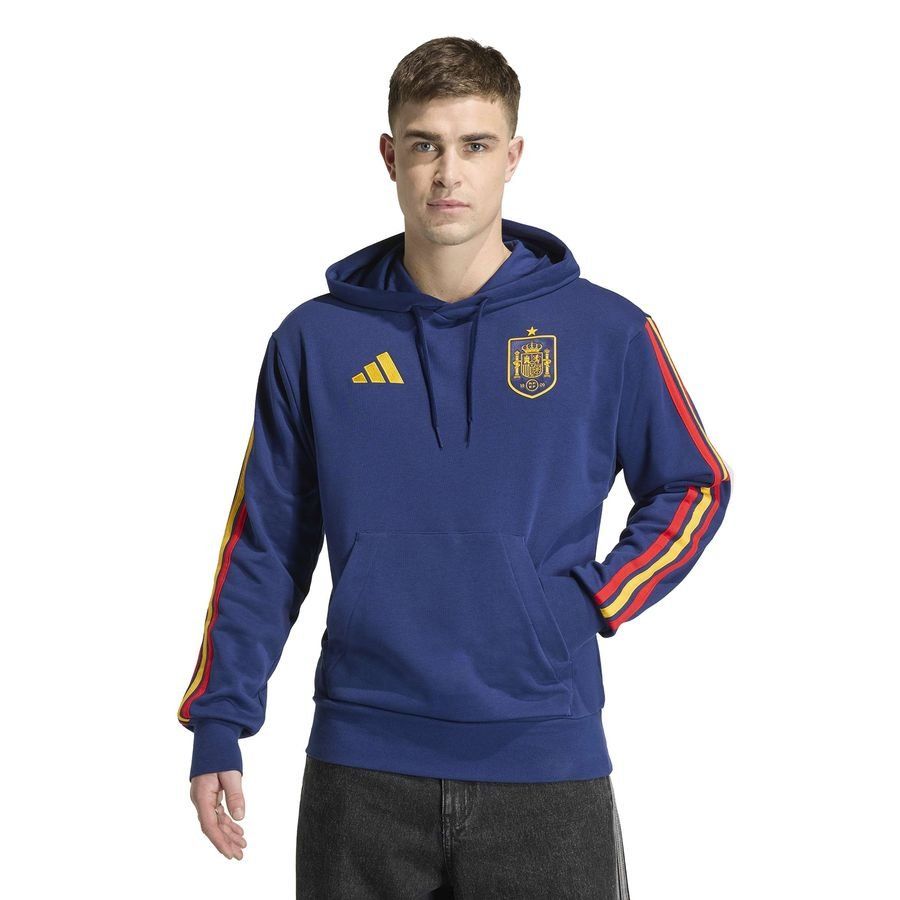 Spain Hoodie Dna World Cup 2026 Dark Blue Supporter Version