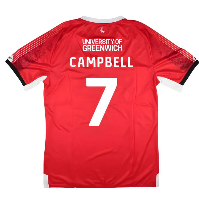 Pro Series Football Charlton Athletic Home Shirt Campbell #7 2024-...