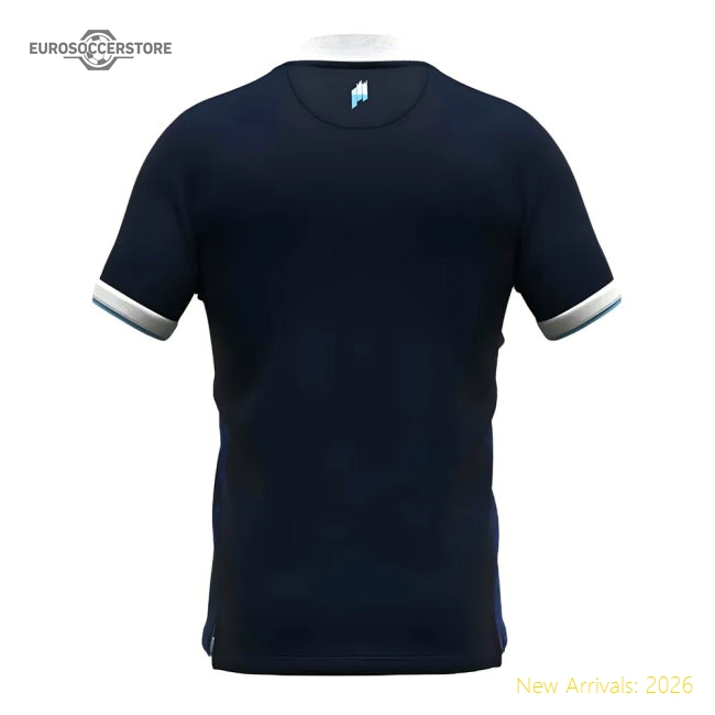 Pro European Team 2024-2025 Away Short Sleeve Shirt Vintage Breathability