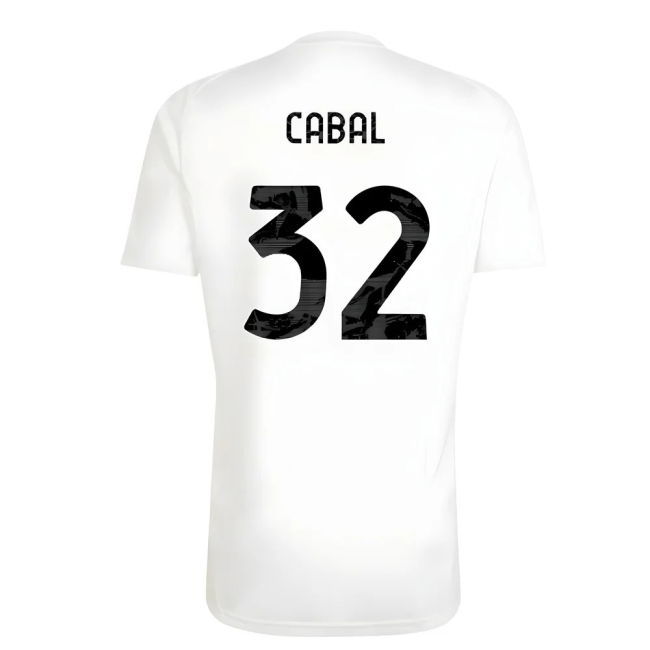 2025-2026 Juventus Training Shirt (White) (Cabal 32)
