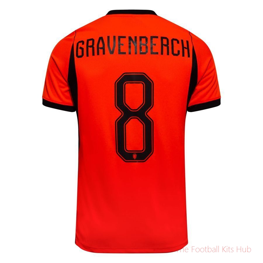Holland Home Shirt World Cup 2026 GRAVENBERCH 8