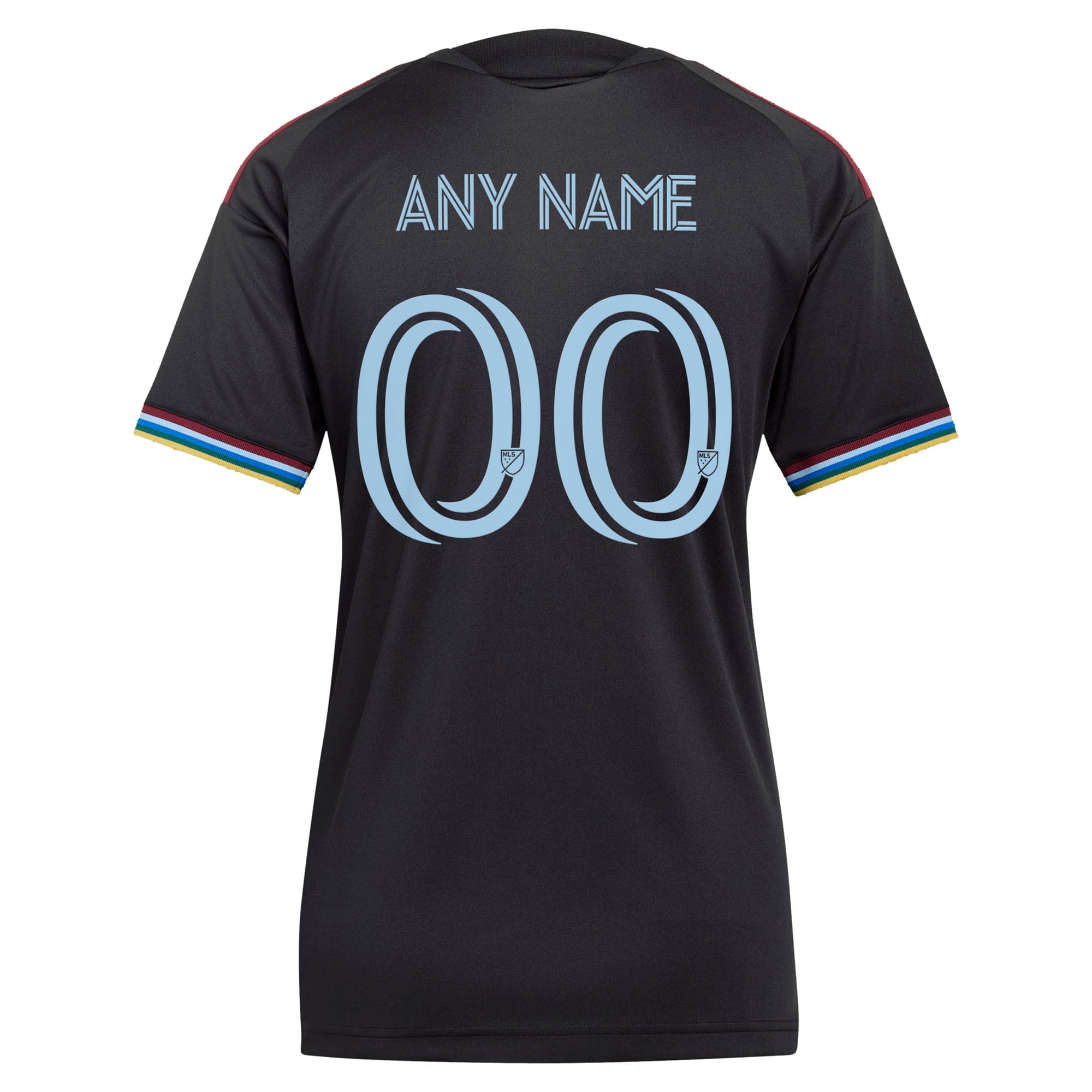 [SJH] Colorado Rapids Women's 2026 Colorful Colorado Replica Custom Jersey - Black