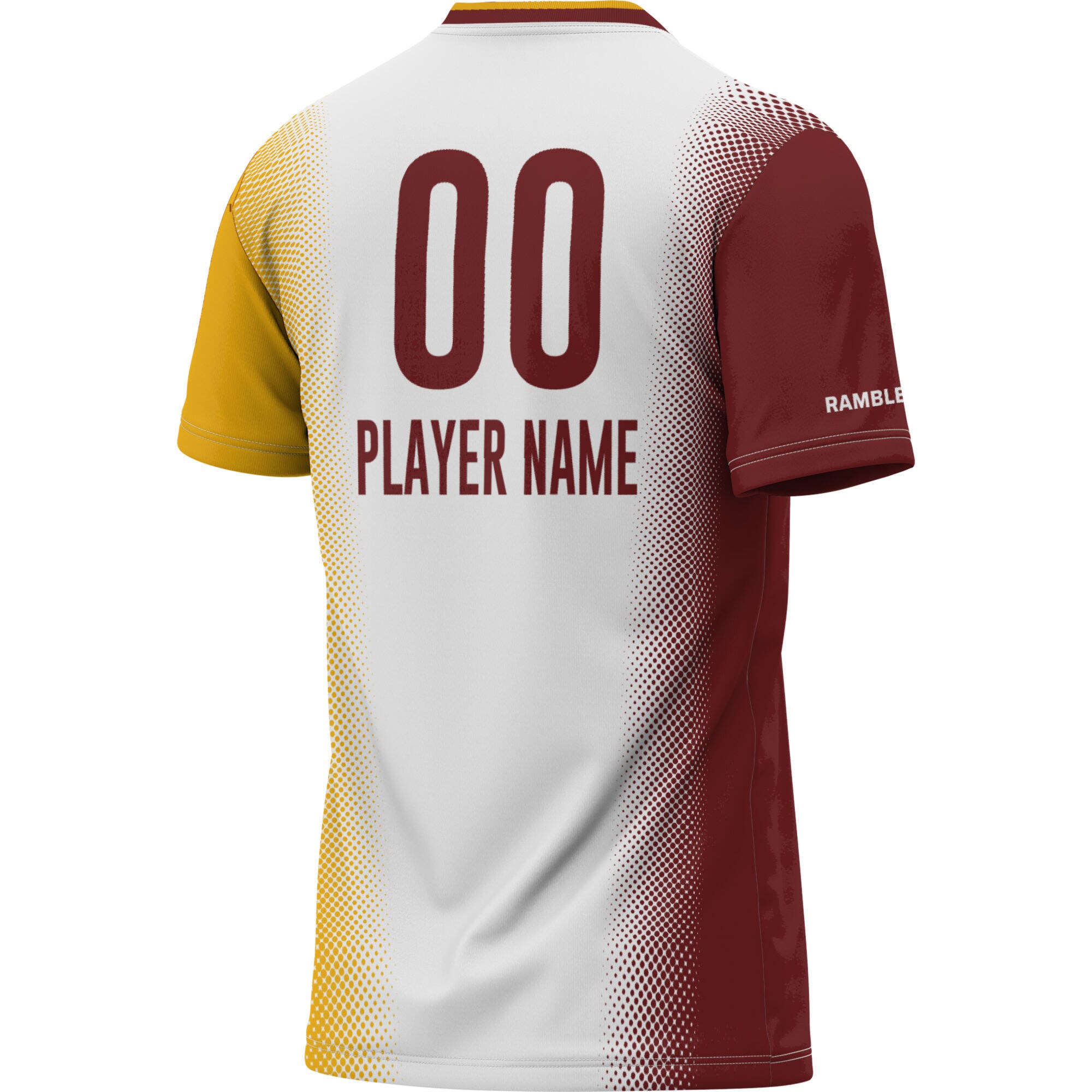[LK] Loyola Chicago Ramblers GameDay Greats Unisex NIL Pick-A-Player Lightweight Women's Soccer Jersey - White