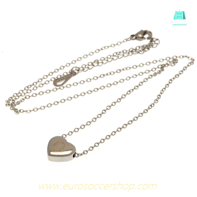 Chelsea FC Stainless Steel Heart Necklace