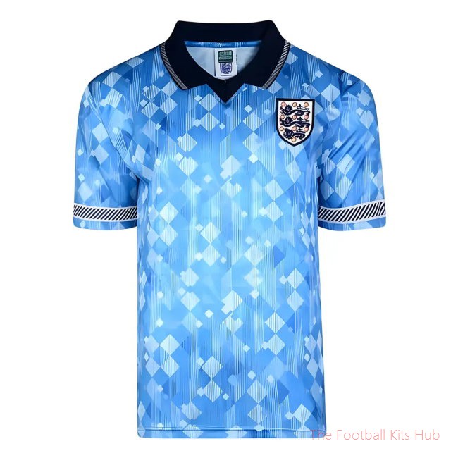 Men England 1990 Third Football Shirt UEFA Euro