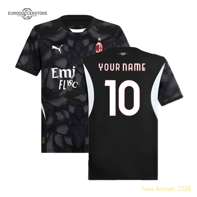 2024-2025 Ac Milan Home Elite Jersey Performance Fabric