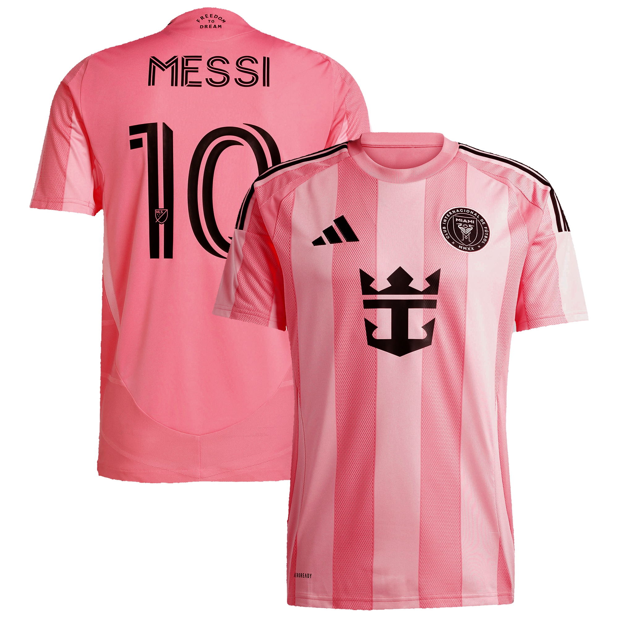 [SJH] Lionel Messi #10 Inter Miami CF 2025 Euforia Replica Player Jersey - Light Pink