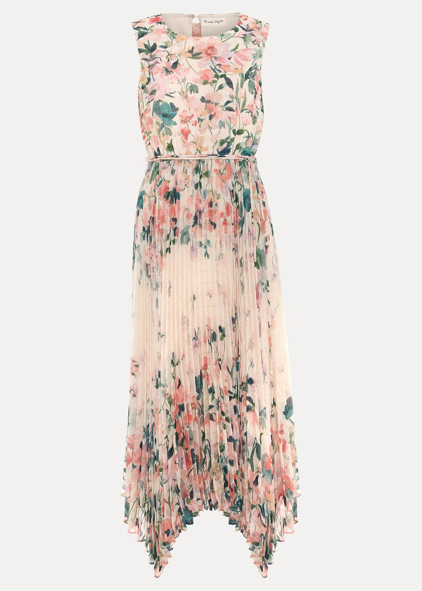 Petite Georgiana Print Midi Dress