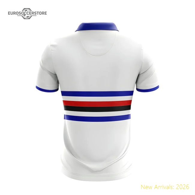 2025-2026 Sampdoria Away Concept Football Shirt - Womens