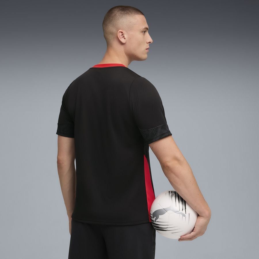 Milan Training T Shirt Puma Jet Black/for All Time Red