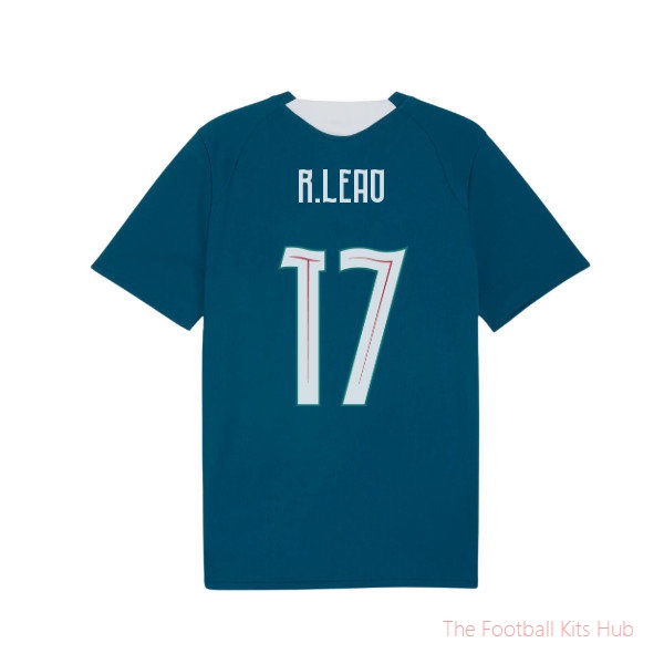 2026-2027 Portugal Training Jersey (Ocean Tropic) (R.Leao 17)