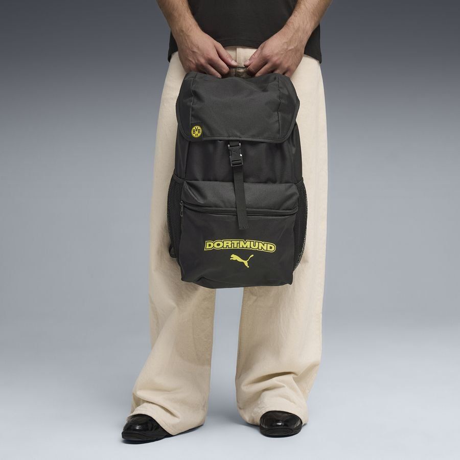Dortmund Backpack FtblCulture - Black/Faster Yellow