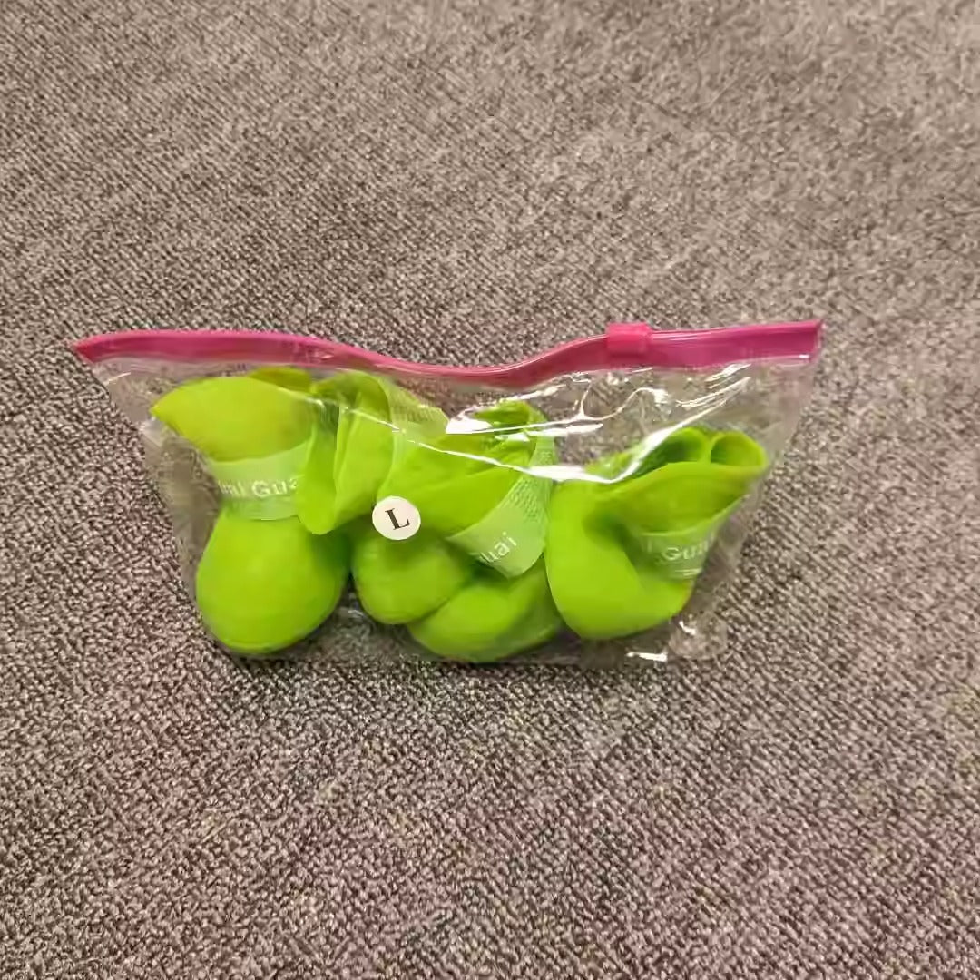 Stylish Wetguard Pet Rain Boots For Frenchies – Non-slip And Protecti...