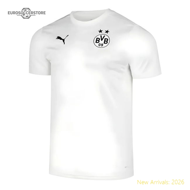 Borussia Dortmund 2024-25 Fan Version For Adults (White) Soccer Jersey