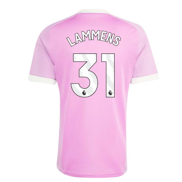 2026-2027 Man Utd Away Goalkeeper Shirt (Pink) (Lammens 31)