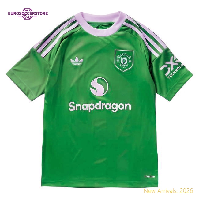 Soft Kids Man Utd Heaton Jersey 2025-2026 Moisture-wicking