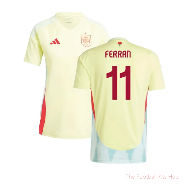 2024-2025 Spain Away Shirt (Ladies) (Ferran 11)