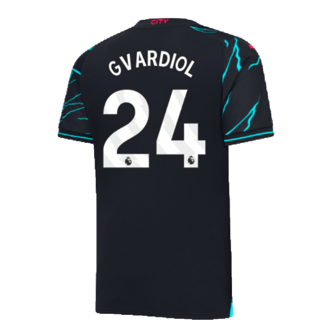 Man City Third Jersey 2023-20 Gvardiol 24 L M S